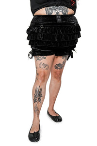 Velvet Rosemary Bloomers Blk