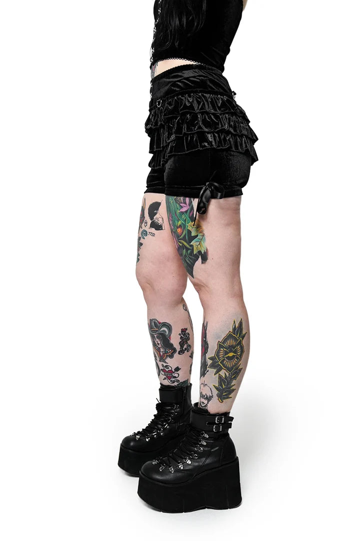 Velvet Rosemary Bloomers Blk