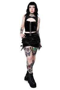 Velvet Rosemary Bloomers Blk