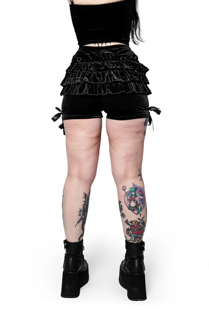 Velvet Rosemary Bloomers Blk