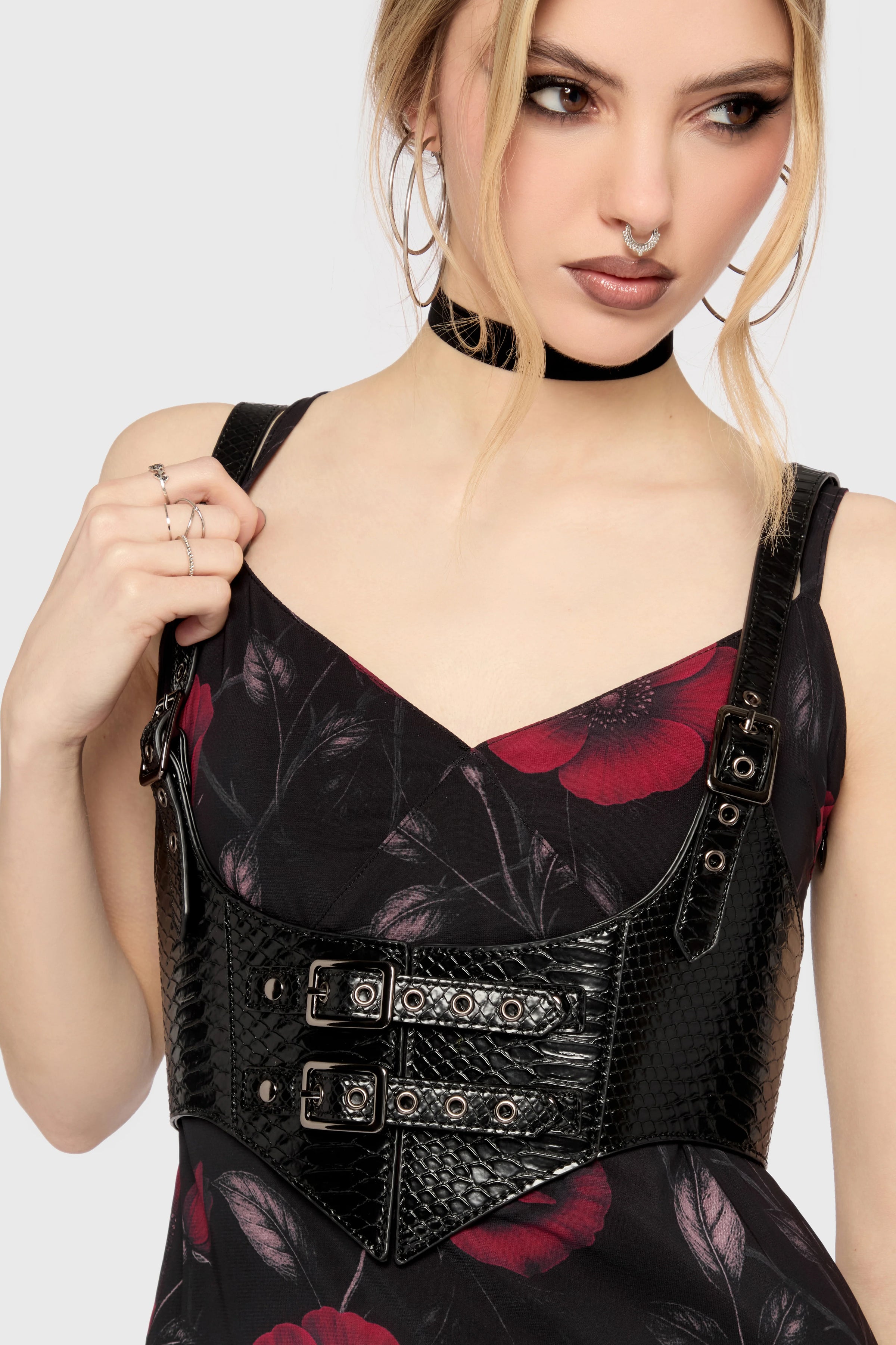 Venomous Rose Underbust Harness