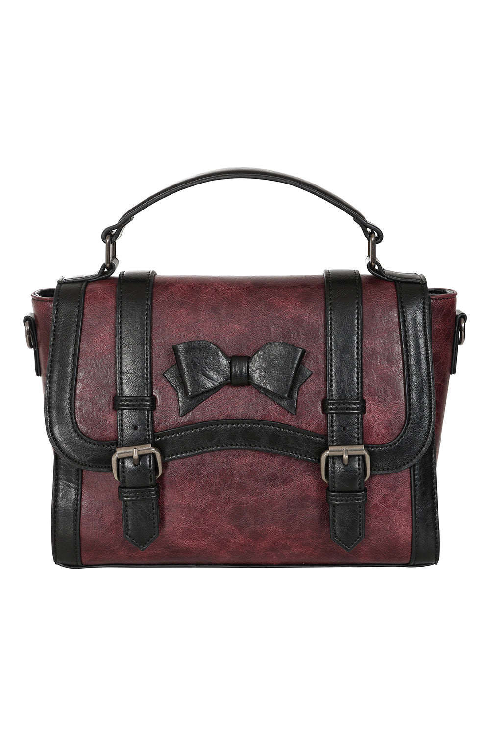 Vintage Voyager Handbag Burg