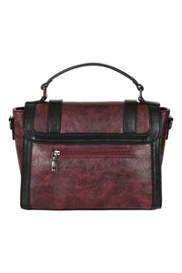 Vintage Voyager Handbag Burg