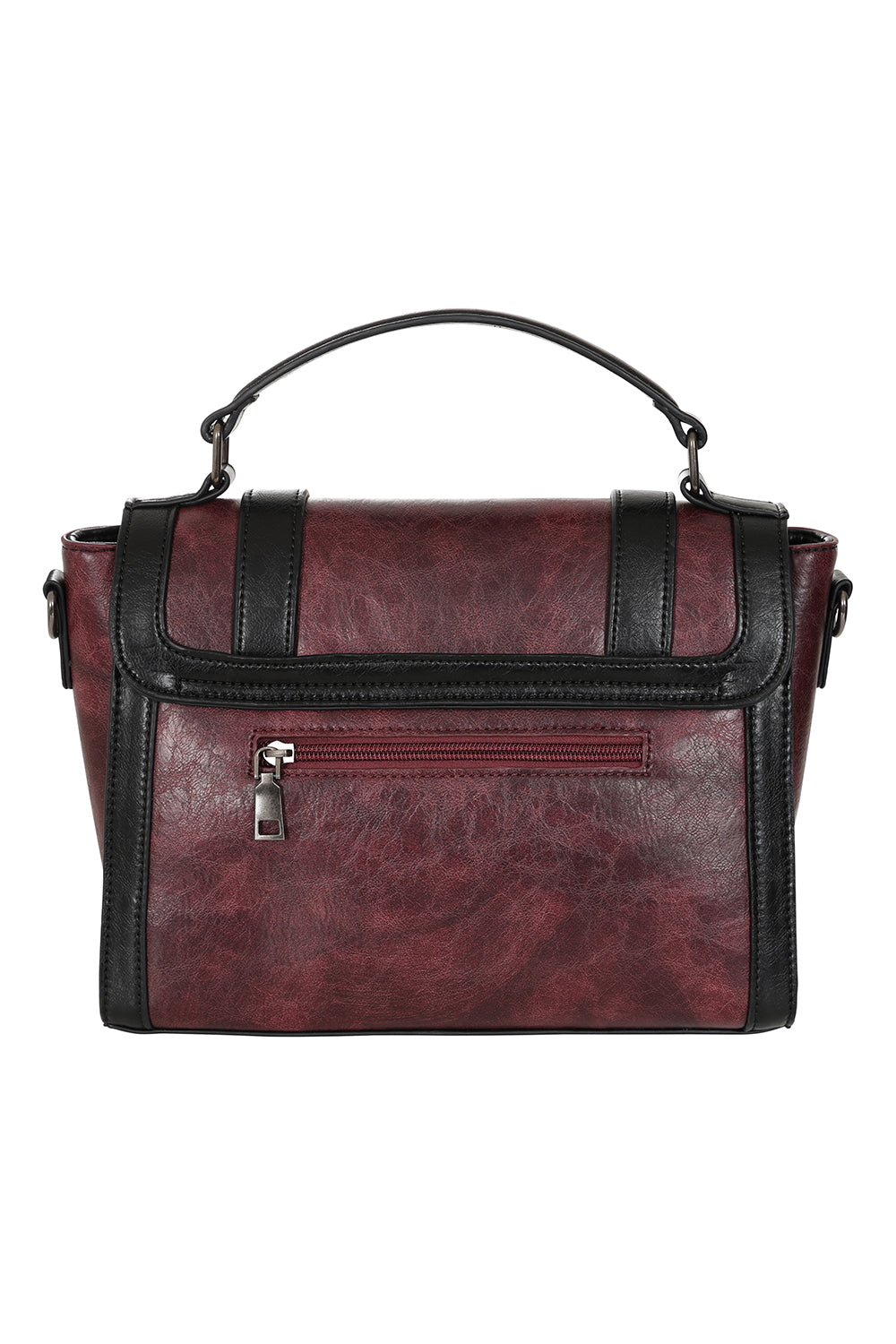 Vintage Voyager Handbag Burg