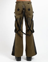 W- I Am A Star Pant Army Black
