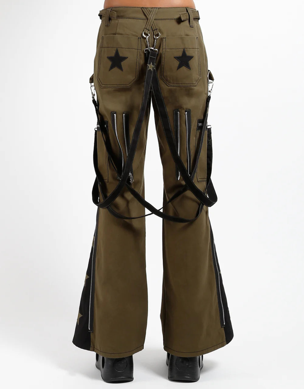 W- I Am A Star Pant Army Black