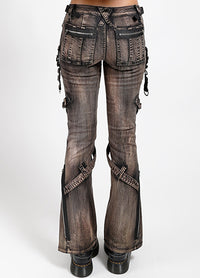 W-Power Belt Pant Rust Wash