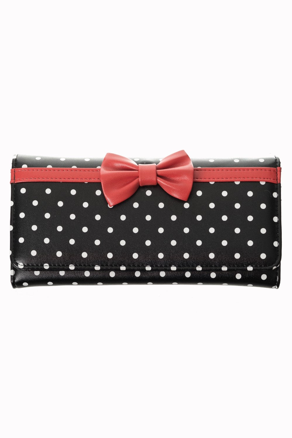 Carla Wallet w/ Red Bow