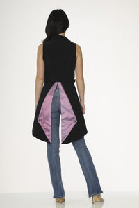 Waist Coat Pink with Dots