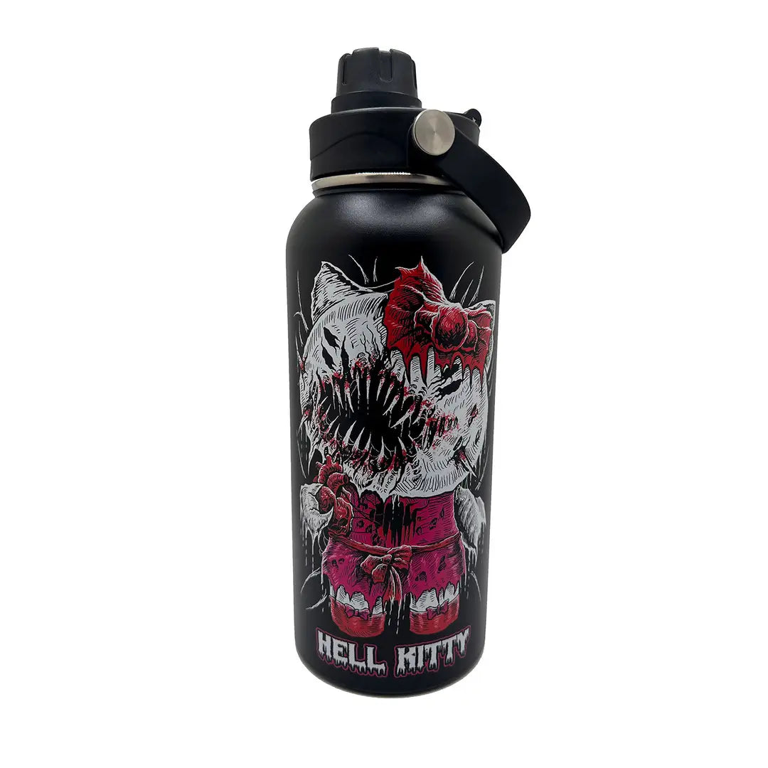 Water Bottle- Hell Kitty 32oz B