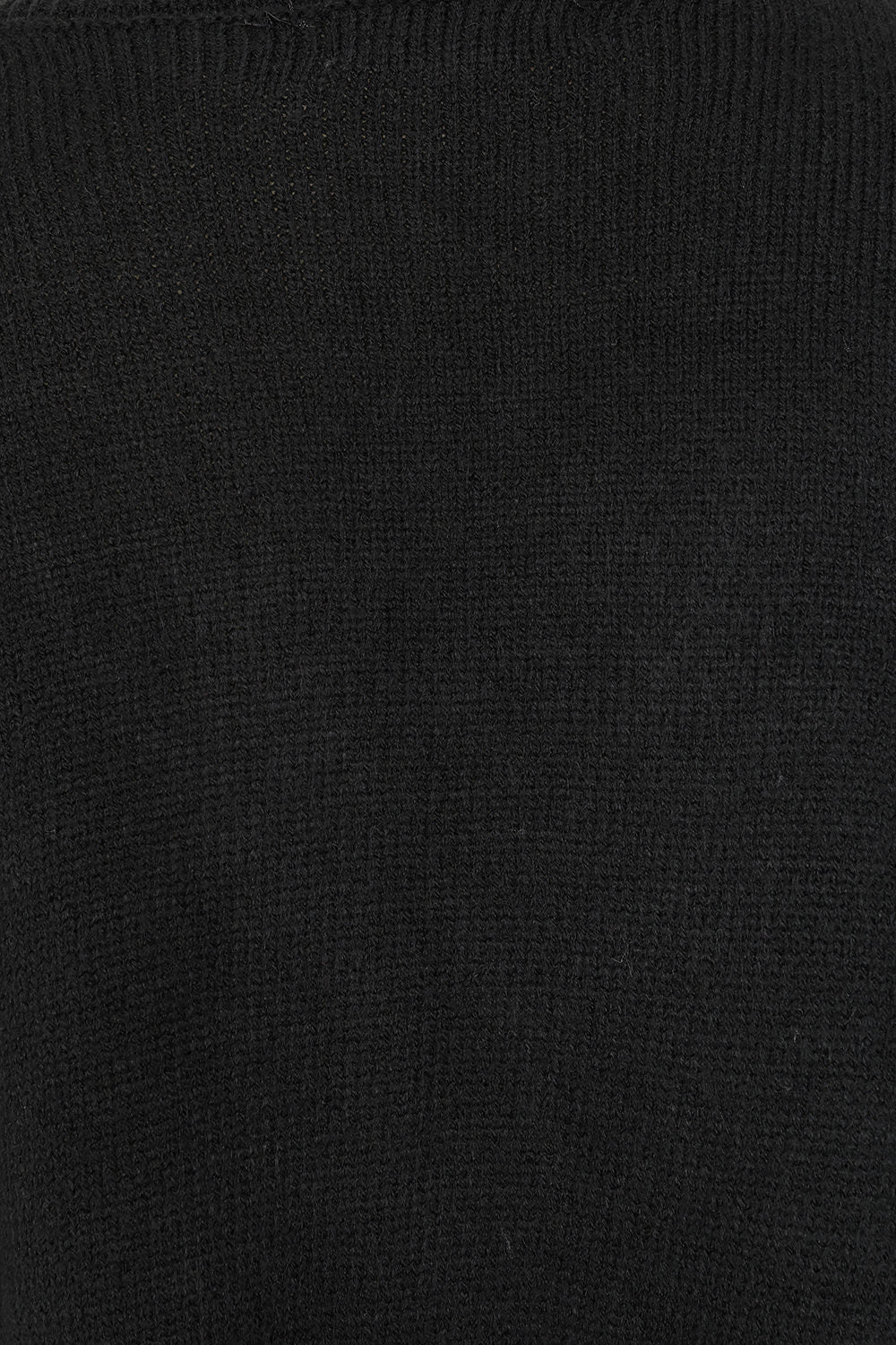 Web Of Night Knit Cardigan Blk