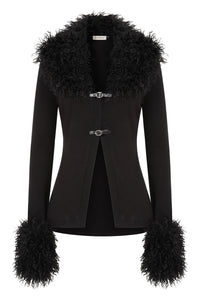 Wicked Rose Cardigan Blk