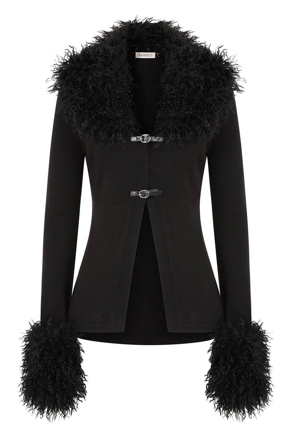 Wicked Rose Cardigan Blk