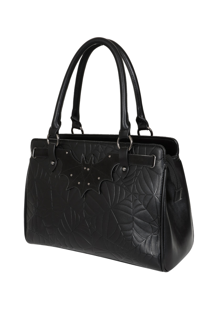Widows Veil Tote Bag Blk
