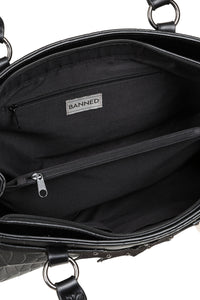 Widows Veil Tote Bag Blk