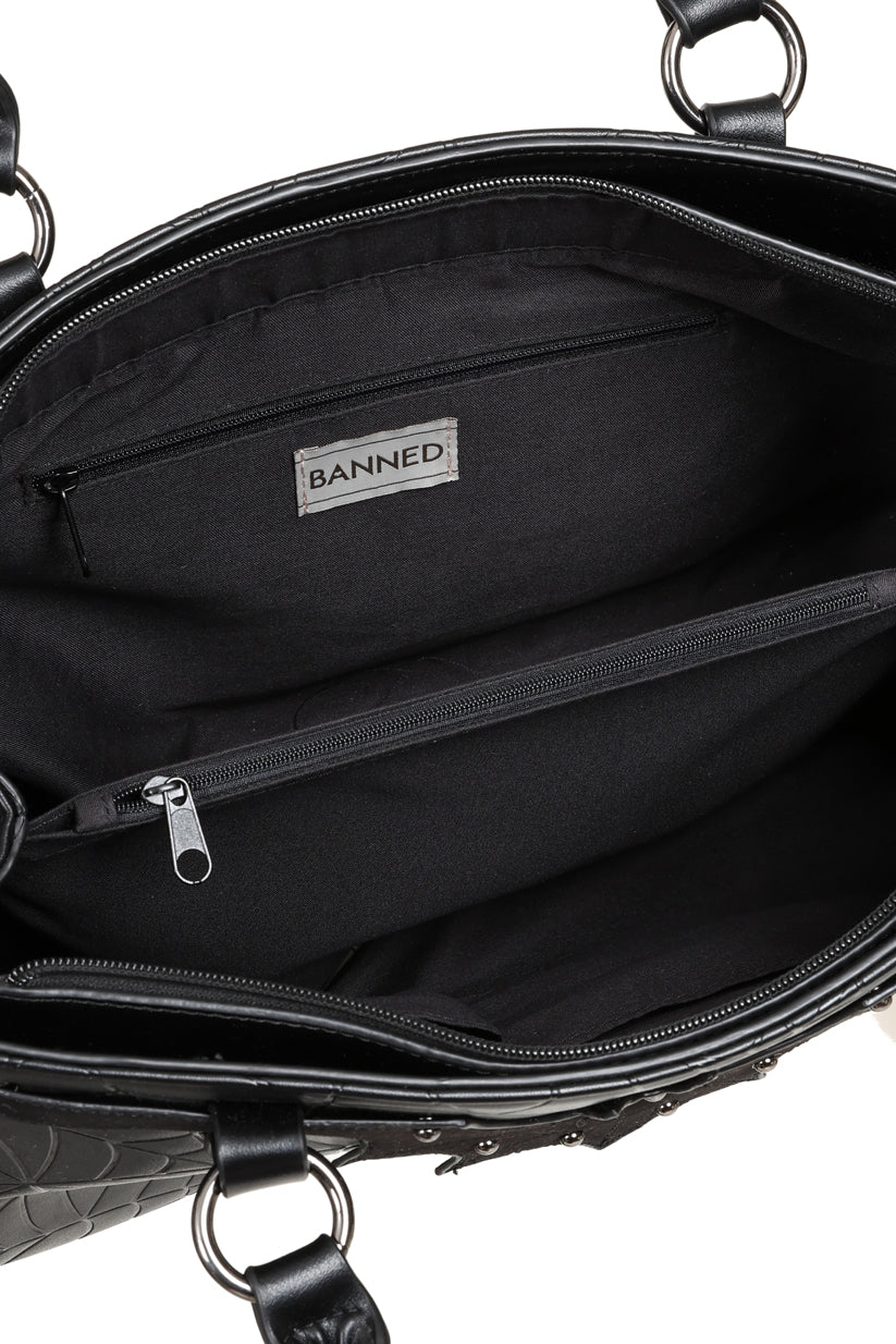 Widows Veil Tote Bag Blk