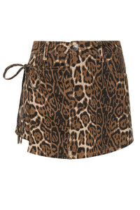 Wild Instinct Shorts Leopard