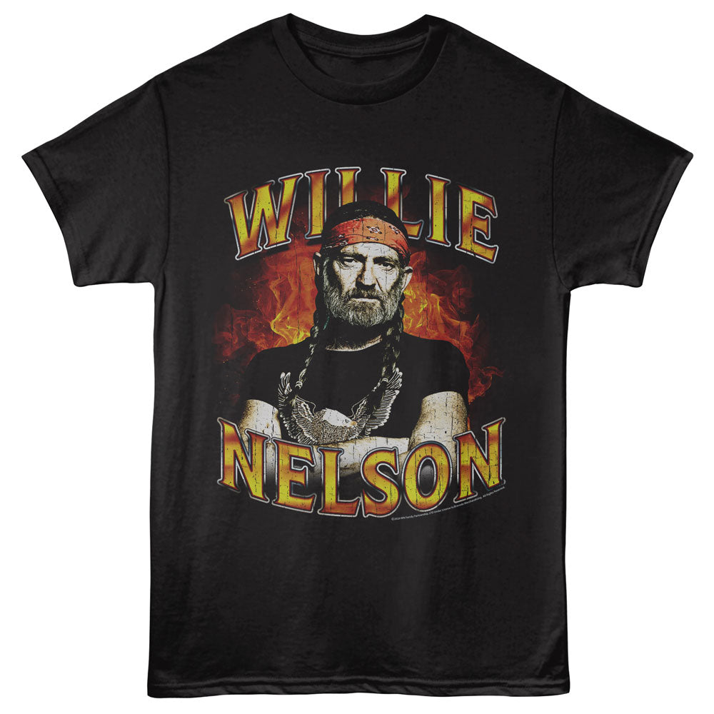 Willie Nelson and Flames