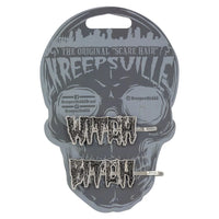 Witch Bitch Text Hair Slides