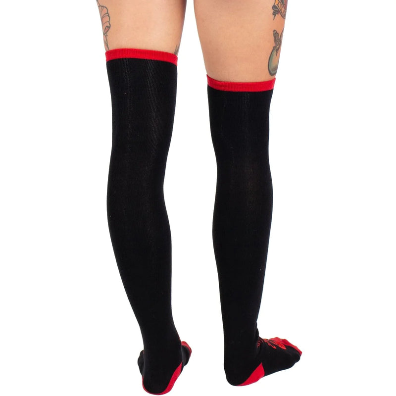 Witchy Symbols Knit Thigh High