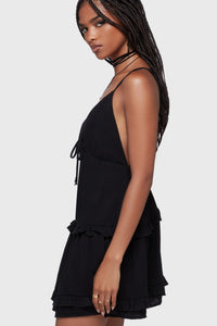 Wolfbane Cove Mini Dress Blk