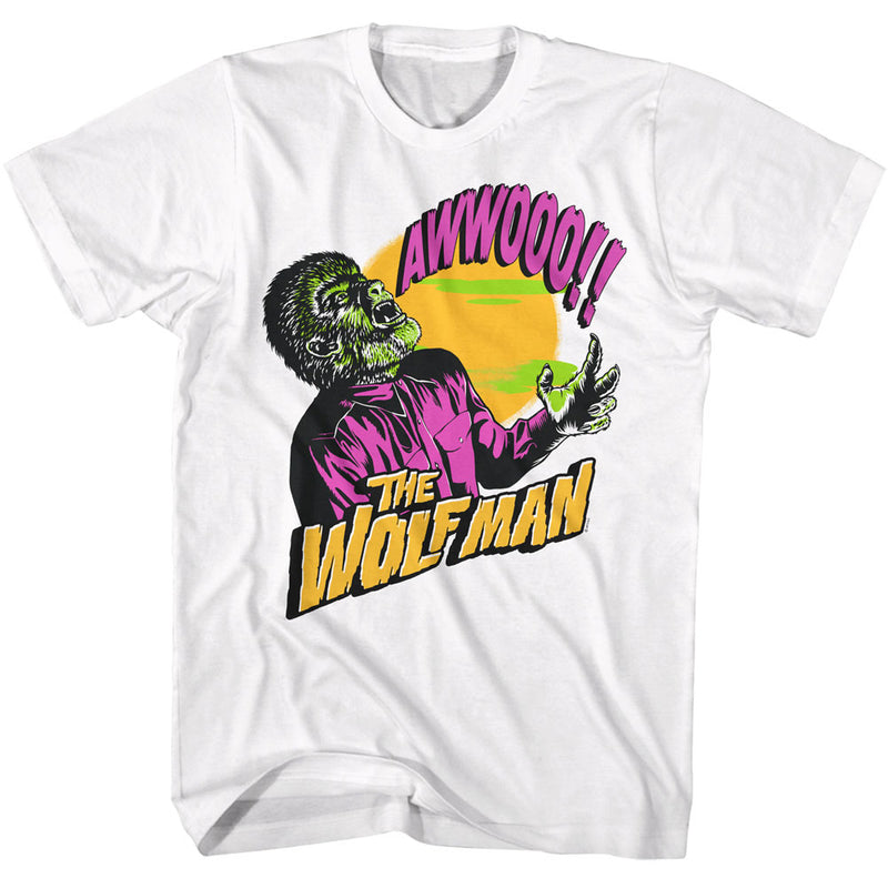 Wolfman Howling White T