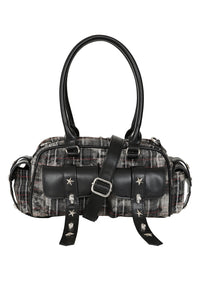 Worn and Wicked Grey Handbag