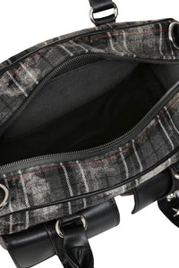 Worn and Wicked Grey Handbag
