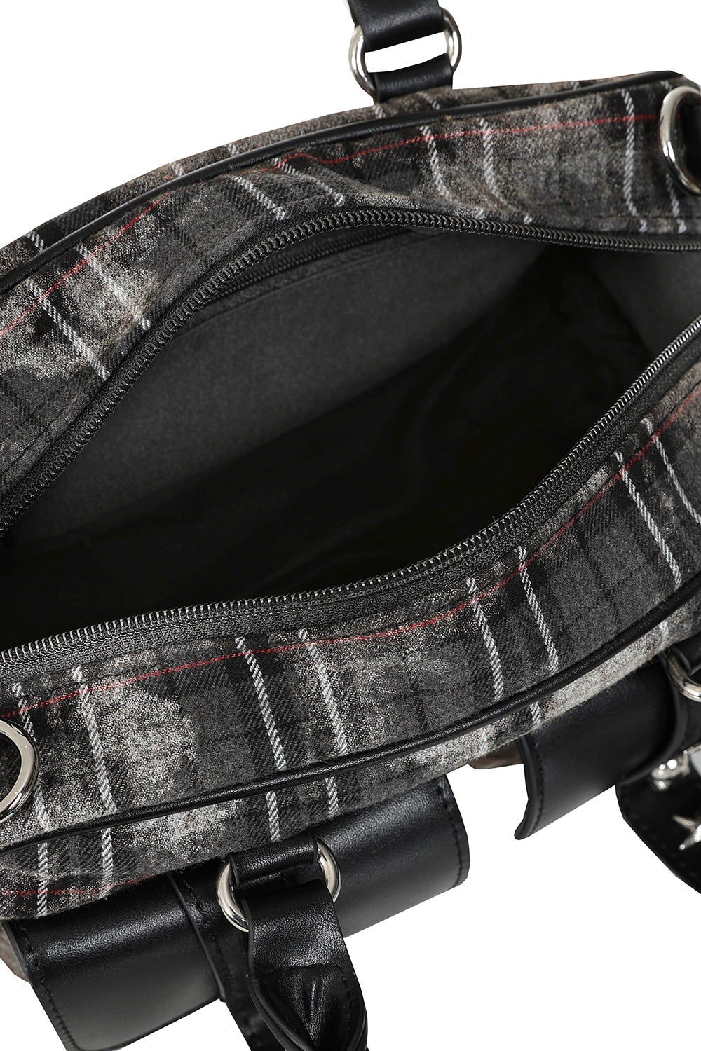 Worn and Wicked Grey Handbag