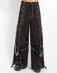 X-Strap Black/White Pant