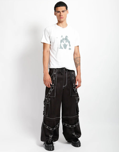 X-Strap Black/White Pant
