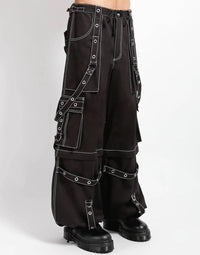 X-Strap Black/White Pant