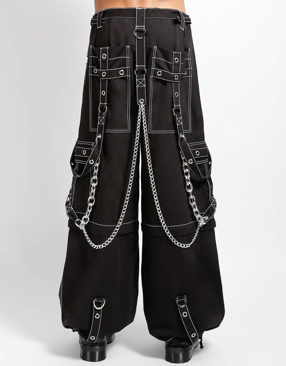 X-Strap Black/White Pant