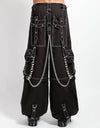X-Strap Black/White Pant