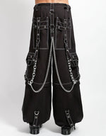 X-Strap Black/White Pant