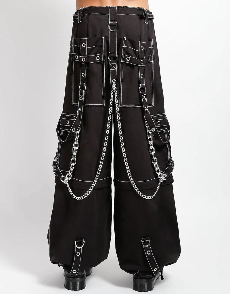 X-Strap Black/White Pant
