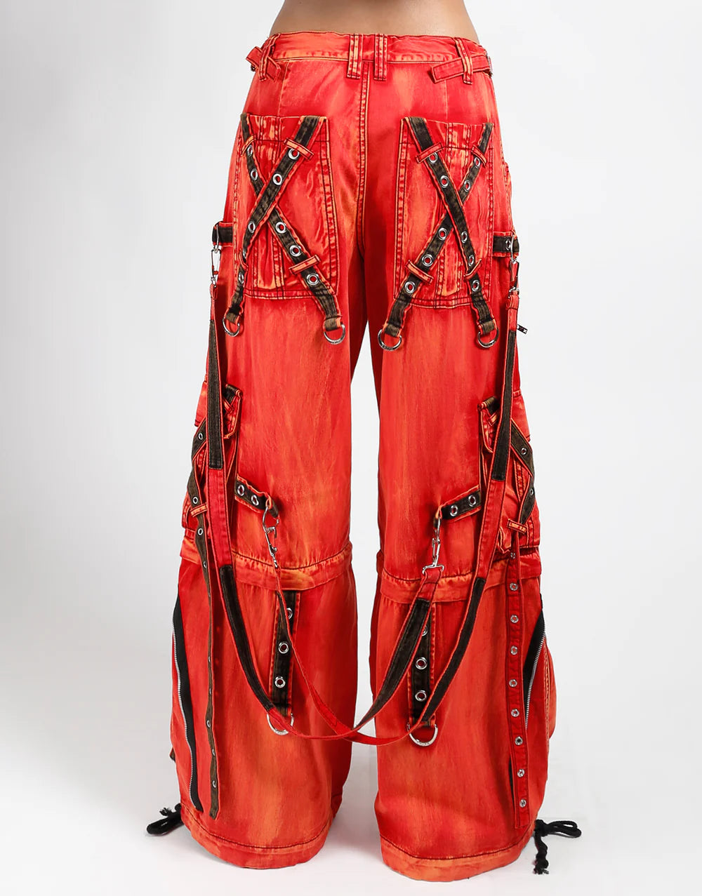 X-Strap Pant Fire Wash Red