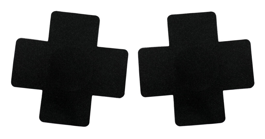 "X" Black Pasties