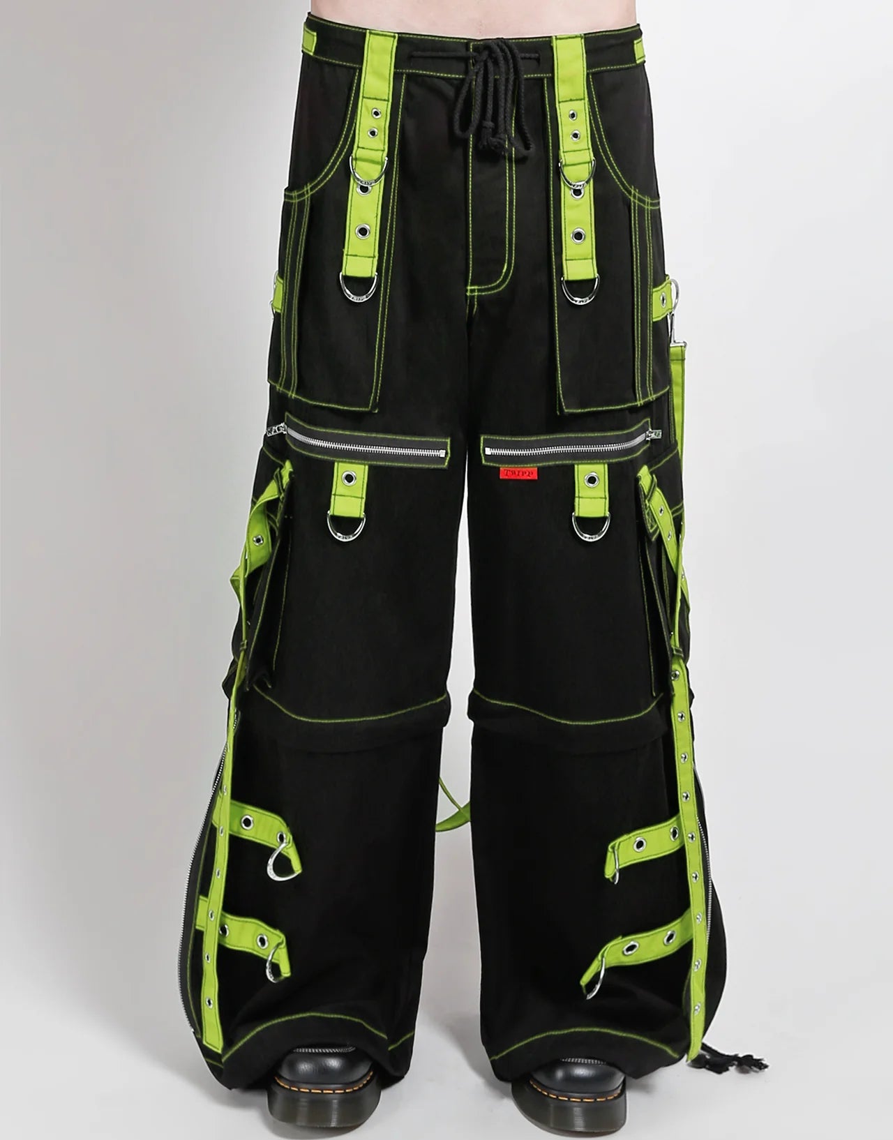 X-Strap Black/Neon Lime Pant