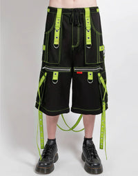 X-Strap Black/Neon Lime Pant