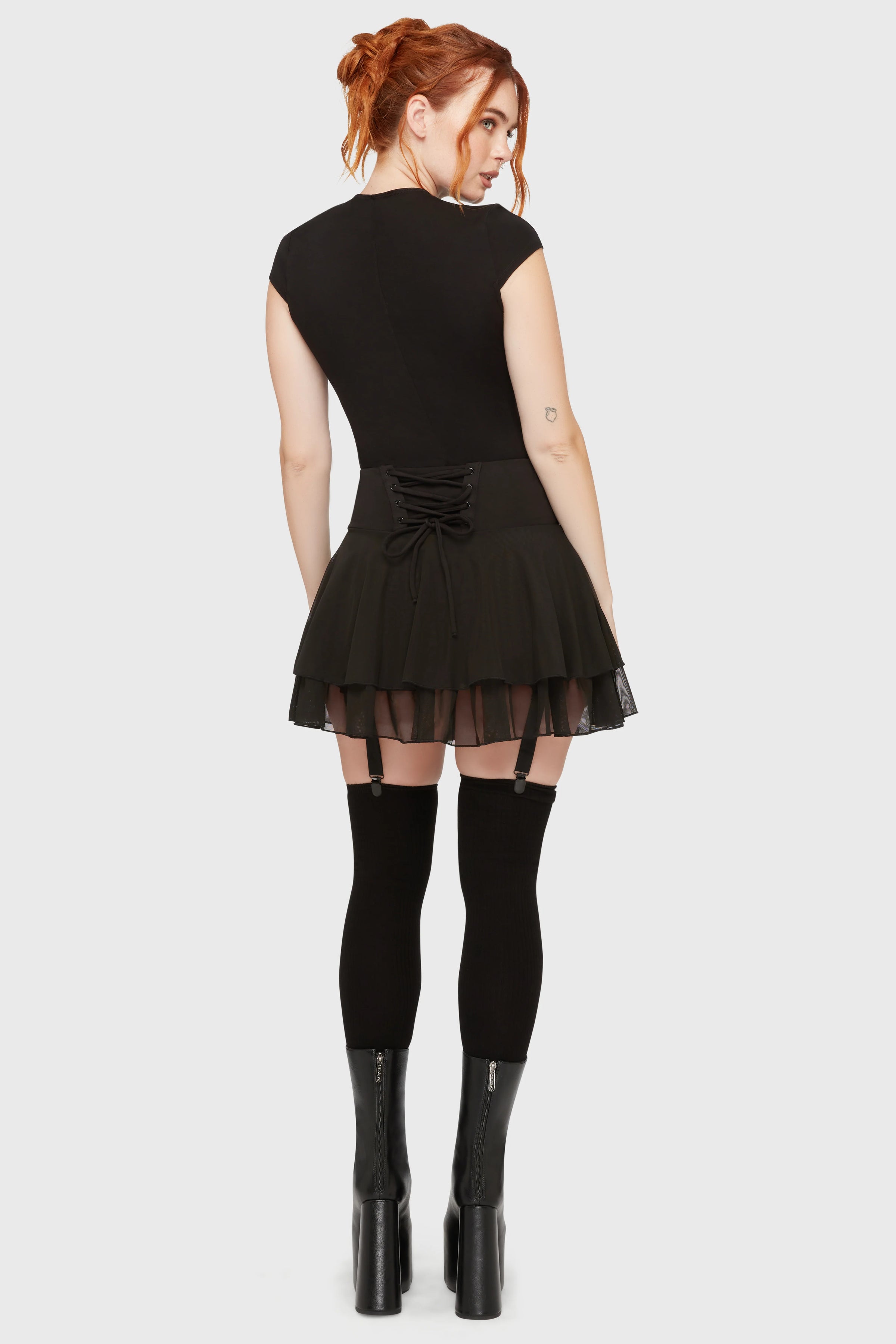 Yasumi Mesh Skirt