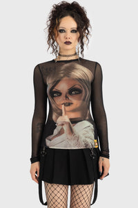 You're a Doll Mesh Top