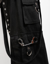 Zip Lock Pants Black