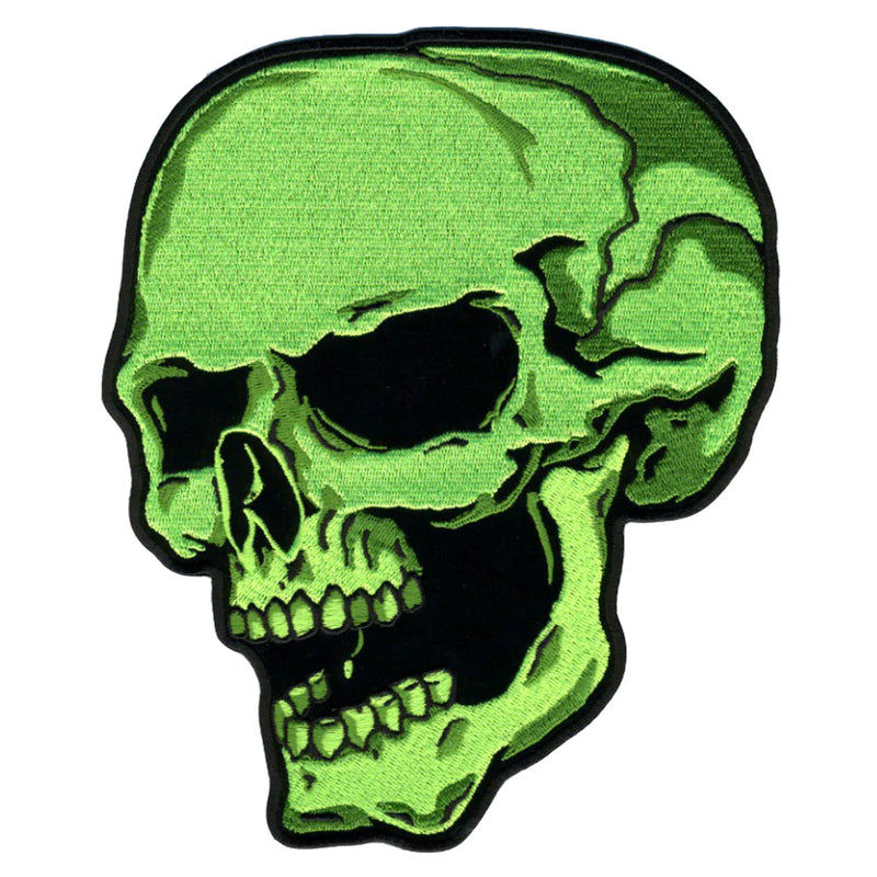 skull green looking left