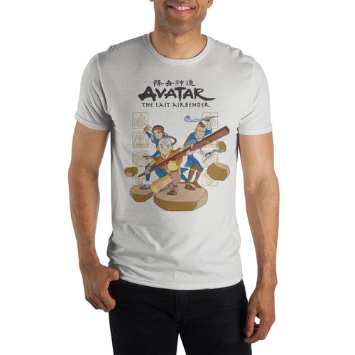 Avatar All Character White T-Shirt