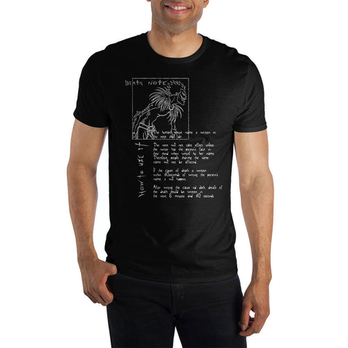 Death Note Curse Black Death T-Shirt