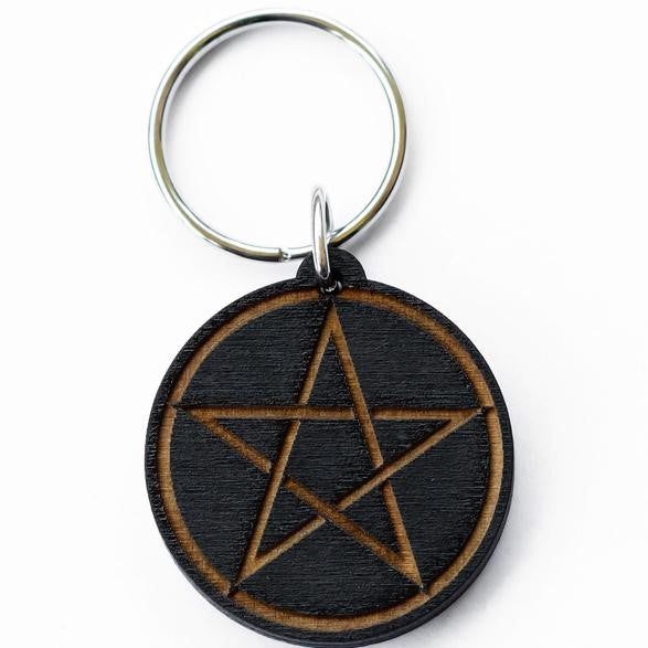 Pentagram Key Chain