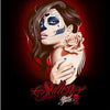 Sullen Muerta Rose Sherpa Throw