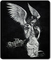 Sullen Fallen Angel Sherpa Throw