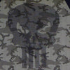 Punisher Logo on Camo S/S Raglan